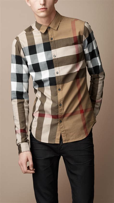 men burberry shirts|Burberry shirts for men price.